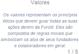 Missão, visão e valores